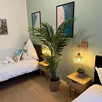 דירה 'die Welle', Netflix, Sonos, Zentral Nahe Helios Klinik Und Messe Duesseldorf קרפלד