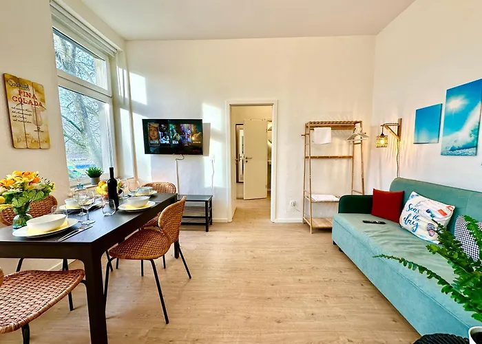 'die Welle', Netflix, Sonos, Zentral Nahe Helios Klinik Und Messe Duesseldorf Apartmán *